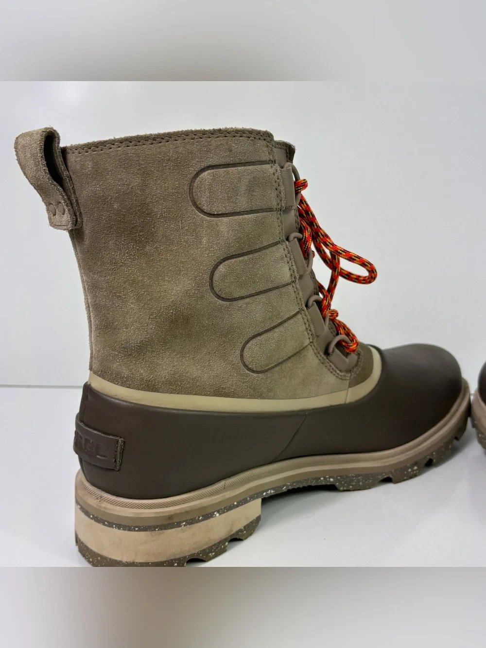 Sorel Women’s Lennox Lace Up Hiking Outdoor Waterproof Boots Size 10.5 Suede
